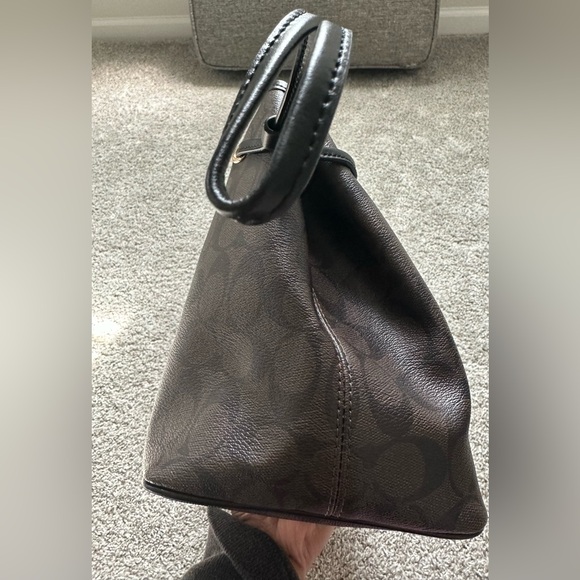 Coach Tote with Black Trim - Picture 8 of 14